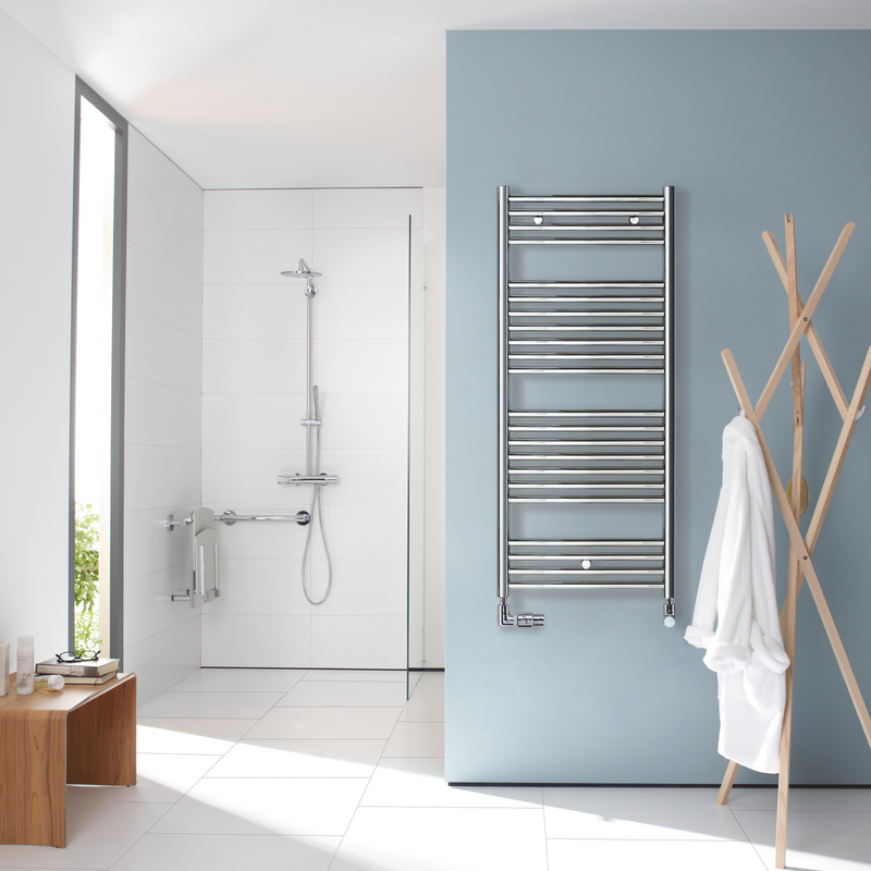 Zehnder_RAD_Klaro-HY_chrome_001_print+web Rendering Decorative radiator